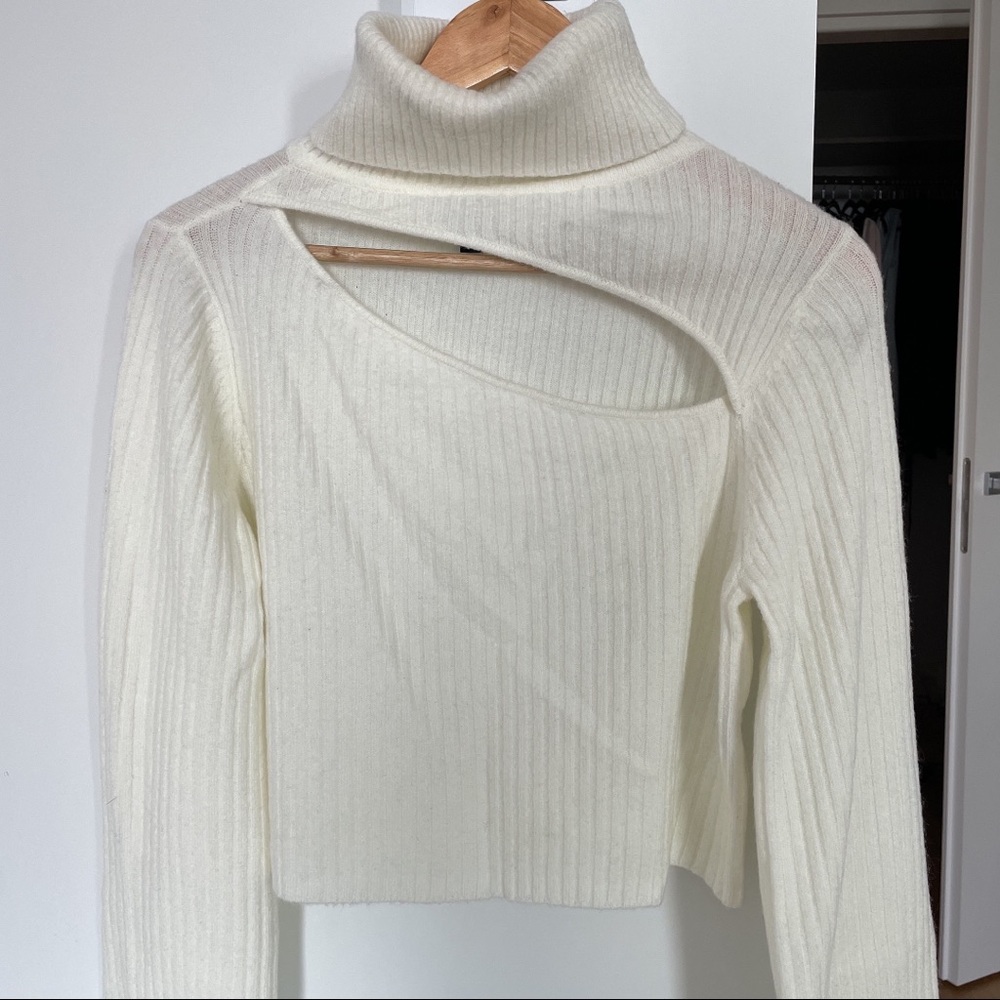 NBD X REVOLVE cutout knit sweater